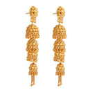 Four Steps Drop Jhumka - BRISHNI