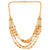 Four Strings Ball Lahara Necklace - BRISHNI