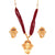 Ganapati - Locket With Matching Earrings - BRISHNI