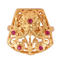 Gitanjali Motif Finger Ring - BRISHNI