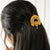 Golden Filigree Butterfly Khopar Kanta - BRISHNI