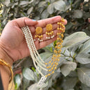 Half Beaded Ball Lahara Necklace Set - BRISHNI