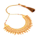 Heritage Charm Heavy Bridal Chatai Necklace Set - BRISHNI