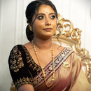 Jaal Kathi Barfi Ball Goar Long Chain - 26 Inch - BRISHNI