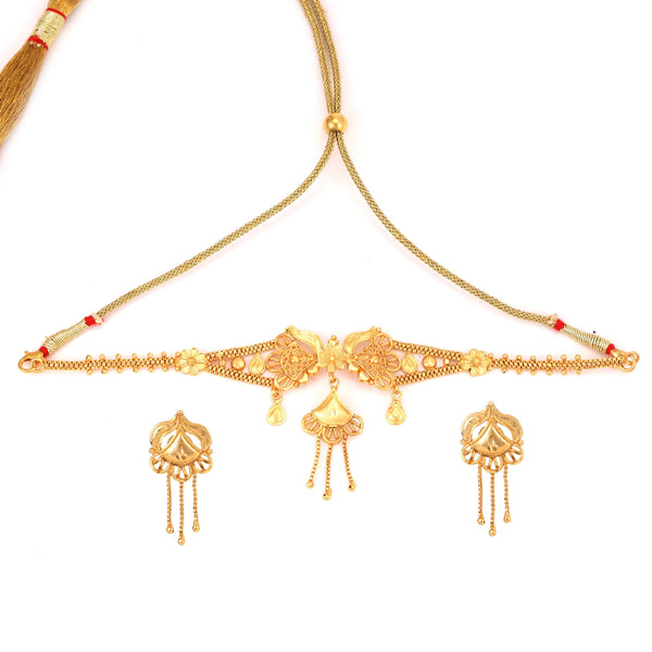 Juthika -Choker Set - BRISHNI