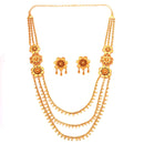 Kaavya - Flower Motif Lahara Set - BRISHNI