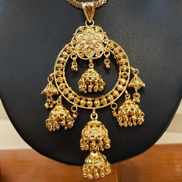 Kanbala Pendant Big Earrings Set