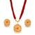 Kritika - Locket Set With Tassel - BRISHNI