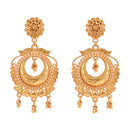 Kriyavi - Crescent Shaped Kanbala Earrings - BRISHNI