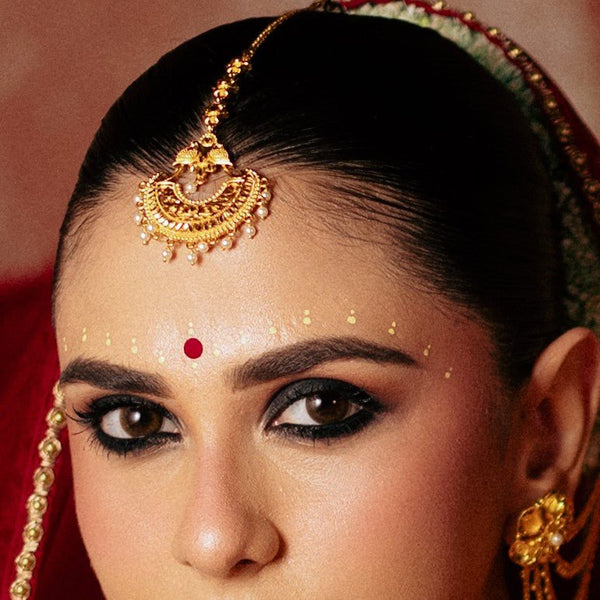 Malabar Beaded Small Tikli - BRISHNI