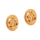 Mina Drop Coin Pasha Earrings - BRISHNI