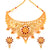 Mina Flower Centric Crown Choker Set - BRISHNI