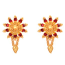 Mina Flower Centric Crown Choker Set - BRISHNI