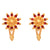 Mina Flower Centric Crown Choker Set - BRISHNI