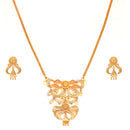 Nakshikari - Single Line Necklace Set (24 inch) - BRISHNI