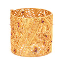 Nokshi Phool Bridal Glass Chur- One Piece - BRISHNI
