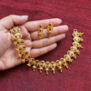 Oval Frame Slick Minakari Kanthi Necklace - BRISHNI