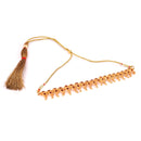 Oval Frame Slick Minakari Kanthi Necklace - BRISHNI