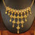 Oval Framed Drop Jhalor Chain Necklace - BRISHNI