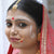 Red Drop Golden Balls Nose Ring (Nath) - BRISHNI