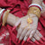 Rose Motif Ratan Chur - Haath Phool - Two Pieces - BRISHNI