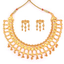 Royal Cut Layered Chatai Necklace Set - BRISHNI