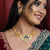 Sarang - Dual Mayur Minakari Necklace Set - BRISHNI