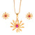Shakti Pendant Set With Chain (18 INCH) - BRISHNI