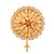 Shatadal Brooch Saree Pin - BRISHNI