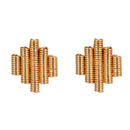 Shelly - Spring Barfi Beaded Necklace Set - BRISHNI