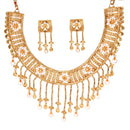 Shiuli Chatai Chain Drop Necklace Set - BRISHNI