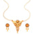 Shobhona - Single Line Beaded Necklace Set - BRISHNI