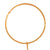 Simple Golden Ring with Plain Chain Nose Ring (Nath) - BRISHNI
