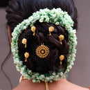 Small Rose Khopar Pin - BRISHNI
