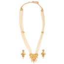 Sumani - White Beaded Sitahar Set - BRISHNI