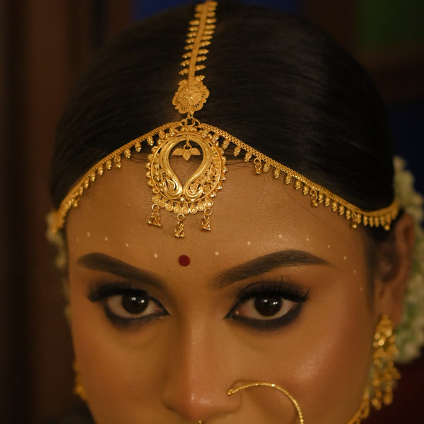 Swarna Kanbali Design Medium Taira Tikli - Mangtika - BRISHNI