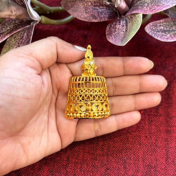 Topor Design Brooch Saree Pin 1 - BRISHNI