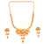 Trijit - Small Necklace Set With Jhalor - BRISHNI