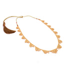 Trikon Drops Long Chatai Necklace Set - BRISHNI