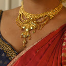 Vaibhavi- Bridal Heavy Necklace Set - BRISHNI