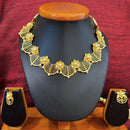 Varnika - Beads Embedded Designer Necklace Set - BRISHNI