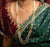 White Beaded Line Flower Framed Long Chatai Necklace Set - BRISHNI