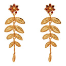 Tnetul Pata (Leaf) Minekari Gold-plated Necklace Set