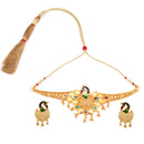 Pekham Bahar Minekari Choker Set | 22K Gold Plated