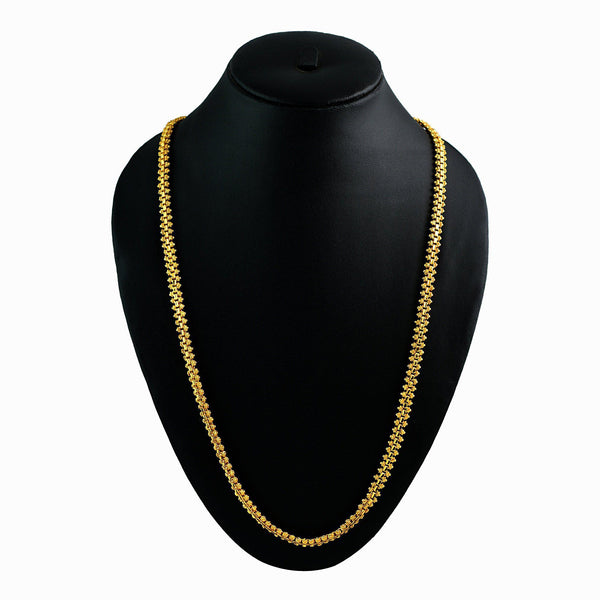 Goar Peta Chain-Gold plated Long Chain