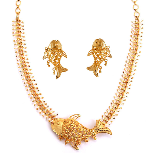 Fish Kanta (Mach Kanta) Necklace Set