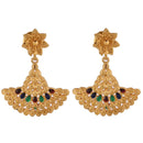 Twin Mayur Minakari Locket & Earring Set With 20 Inches Chain