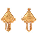 Aheli - White Beaded Ranihar Necklace Set - BRISHNI