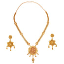 Bloom Charm Sitahar With Matching Earrings - BRISHNI