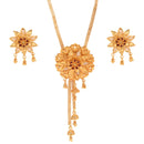 Blooming Flower Medium Tie Chain Set - BRISHNI